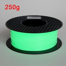 3d 프린트기 printer 기계 출력 대형 쓰리디 프린터 재료 어둠 속 서 빛나는 1 75mm 필라멘트 발광 승화 재료 인쇄 글로우 ranibowredfirefly green, 글로우 그린 - 250g, 협력사