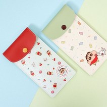 PGM*^몰학산 짱구는못말려 펜슬파우치ver.2 휴대용필통 소품치 펜치 캐릭터치 문구용 팬시용 학생 똑딱이 연필치^^췤pgm, ^^옵션*^젤리짱구