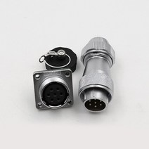 WEIPU WF20 TE   Z 수 플러그 암 소켓 방수 전원 커넥터 M20 2 3 4 5 6 7 89 12 핀 오토바이 스쿠터 전기, 06 7pin set