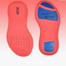 버그 축구 Tlss 미끄럼 방지 충격 릴리프 포런 탈취 통기성 흡수 내마모성 달리기 농구 깔창, 없음, 51.스타일 레드 하프 팜 - 43(JP275)