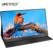 보조모니터 완벽한 15.6quot 휴대용 노트북 pc ips 4k uhd external screen mobile lcd display usb c xbox ps4 switch, 우리 플러그, 156a08 fhd
