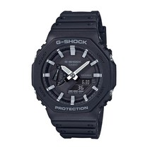 [G-SHOCK][CASIO] GA-2100-1ADR 지샥 지얄오크 검흰 카본코어가드구조 방수시계 전자시계