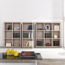 심플 가성비 3단 1200 서재 책장 (5색) 정리함 인테리어 북유럽 거실 침실, 화이트