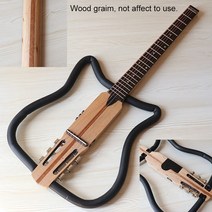 사일런트기타 해외싱어게인기타 키타 초보용 입문용 올솔 빈타지, M3-A  wood graim, 34 인치