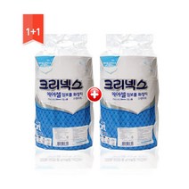 1+1 물에녹는 크리넥스 에어셀 점보롤 화장지 270m 4롤x2팩 45339, 단품