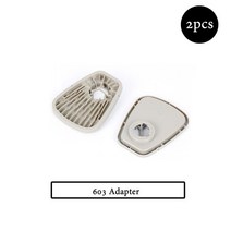 작업용마스크 산업용 3M 방진용 안면쉴드 보안경 1급10pcs 5N11 코 튼 필터 501 커버 교체 6200/7502/6800, 06 603 2pcs, 10개