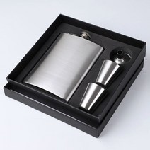 이지와이드 젠틀락 스텐 힙플라스크 2인세트(200ml), 단품