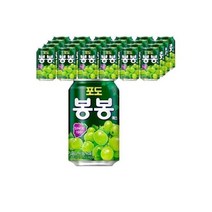 싸다몰 해태 포도 봉봉 340ml x24캔 음료수 캔음료 뚱캔, 24캔