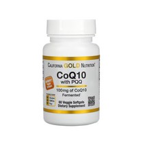 캘리포니아 골드 뉴트리션 CGN 코큐텐 CoQ10 PQQ 약들약 코큐텐 100mg 60정