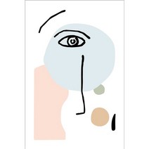 레드카펫 파인텍스 롤카페트 파이론텍스 미니멀리스트 침실 장식 추상 북유럽 스타일 거실용 넓은 면적 초상화 아트 바닥 홈 플러시 러그, 47.F - 80x160cm