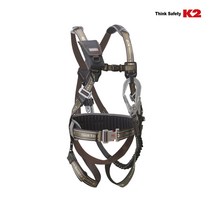 K2 Safety 전체식 안전밸트 브라운 KB-9201, 1개