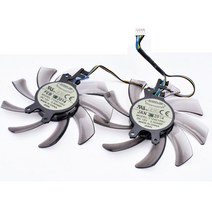 ZOTAC GTX650Ti Boost-2GD5 HA 그래픽 카드 냉각 팬 용 T129215SU 85mm 12V 0.50A 4Pin GTX660-2GD5, 한개옵션0