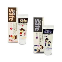 키즈세이프 치약 포도향 딸기향 어린이 치약 키즈치약 6세 5세 3단계 1단계 2단계 불소치약 8세 어린이 아동 유아 성인 어른 남성 여성 치약 치석 변색 하얀이 충치, 딸기향 9개