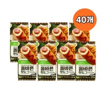 풀무원 올바른 핫도그 40개 세트