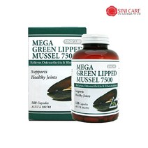 그린웨이 시니케어 뉴질랜드 초록입홍합 7500mg 180정(6개월분) +증정, 180캡슐