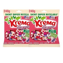 크레마 레드 후르츠 카라멜 240g Krema Fruits Rouges, 2팩