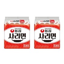 농심 사리면 멀티팩 5개입 110g, 2개