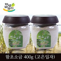 신안애 자연바라기 함초소금(고운입자), 400g, 2통