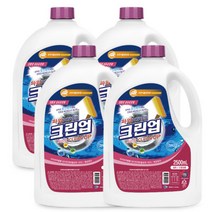 크린업 섬유유연제 릴리향 2.5L 4개 / 세제 세탁세제