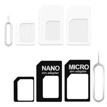 4 in 1 1 Nano SIM 카드를 4G LTE USB WIRLE의 마이크로 표준 어댑터로 변환