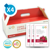 무안 황토 HACCP 저온착즙 비트즙 건강즙 레드비트즙 건강미인순수, 레드비트진액 150팩