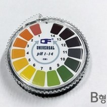 PH시험지 롤타입 B형 리트머스지 미용교육용 초등교구