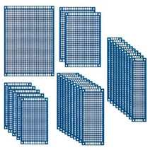 5/10PCS PCB 보드 프로토 타입 보드 블루 3x7cm 4x6cm 5x7cm 7x9cm 양면 회로 기판 DIY 전자 키트, 02 10pcs 3x7cm