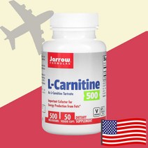 자로우 L카르니틴 엘카르니틴 타르트레이트 주석산염 500mg 50캡슐