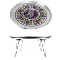 원형 큰 밥상 동그란밥상 동그란상 둥근교자상