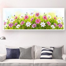 코스모스 보석십자수 아트 도안 자수 종류 노인취미 십자수가게, 05.200x70