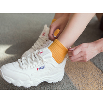 컬러 커플 양말 패션 비비드컬러 무지