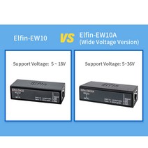 Elfin-EW10A/ 와이드 전압 5 ~ 36V DTU 무선 네트워크 장치 Modbus TPC IP 기능 RJ45 RS232-WIFI 시리얼 서, 04 EW10A-0 Single Serve