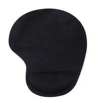 마우스 패드 매트 광학 트랙볼 pc 두꺼운 지원 손목 안락 for dota2 diablo 3 cs, 검은 색