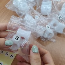 간편 확인 사이즈 스티커 의류 라벨 제품 상품 치수 포장 표시 표기 창고 폴리 정리 쇼핑몰 재고 사입 XXL