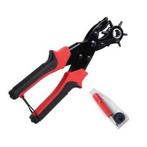 6가지 타공 가정용 펀칭집게 허리띠 가죽 60대 가방끈 20대 여성 남성 30대