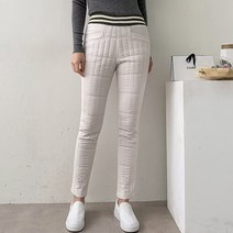 골프패딩바지 패딩 스판 퀼팅 빅사이즈 기모팬츠 여성골프웨어 골프퀸카