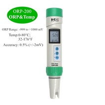 HM 디지털 미터 TDS EC 온도 수질 테스터 측정 도구 수족관 음용 2 in 1 3, 02 ORP-200