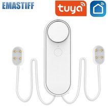 수도 누수탐지기 Tuyasmart-와이파이 누수 센서 알람 감지기 스마트 라이프 앱 플러드 경보 오버플로, 03 WIFI S4-2