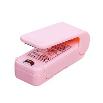 간식메이커 붕어빵기계 와플기계Xiaomi-2 인 1 휴대용 미니 진공 포장기 식품 스낵 밀봉 주방용품, 02 pink