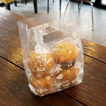 더팩 인쇄미니비닐봉투, 100장, 1세트