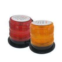 카프로 LED DC 12-48V 프리볼트 자석 중형 경광등1개, 1.LED 적색 중형경광등1개