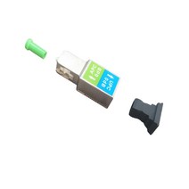 0dB SC/UPC male -SC/APC female optical fiber adapter 0dB attenuator connectors, 0dB APC to UPC, 02 0dB APC to UPC