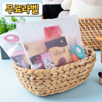 간식 파우치 몽쉘 파이 단체 사무실간식 답례품, 1I3N_인기 간식 파우치, 무료라벨+인기 간식 파우치