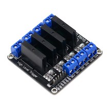 5v relay 1 2 4 8 channel omron ssr high low level solid state relay module 250v 2a for arduino, 4채널