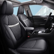 패션 자동차 시트 커버 인조 가죽 내부 풀 도요타 셀렉트 RAV4 2019, 21 Hybrid Coffee 2021