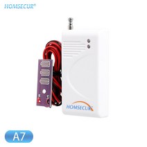가정용 시큐리티 시큐리티용 무선 물 주입 누수 감지기 homsemul A7 433MHz