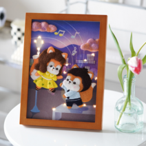 여행선 양모펠트 명화 액자 명작 DIY 키트 집콕 취미 퀼트 만들기 패키지, 1. 타이타닉
