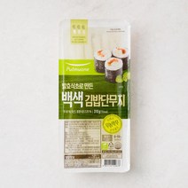 [메가마트]풀무원 무농약백색김밥단무지 310g, 1개