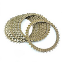 할리 데이비슨 XL883 Sportster 883 8Pc 오토바이 마찰 클러치 디스크 플레이트 19982018 XLH1200 XLH883 19912003 호환, 01 1 set