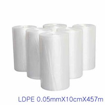LDPE 비닐원단 0.05mmX10cmX457m 1롤PE비닐 마끼비닐 폴리비닐 PE필름 롤비닐, 본상품